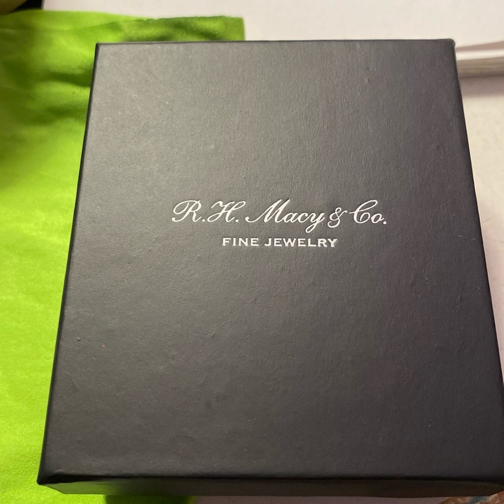 R.H Macy jewelry box empty new